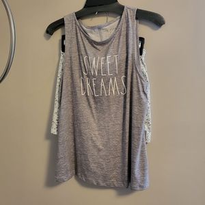 NWT Rae Dunn shorts sleepset M